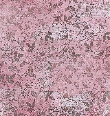 Papel para Scrapbook - SD-1052 - Fada Vintage XIII