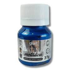 Pátina Metálica Azul Marinho - Gliart - 37gr - PA6033