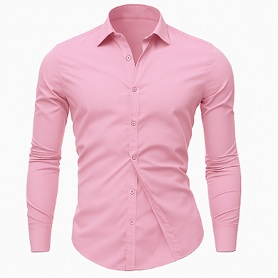 Camisa Masculina Slim fit Luxo Basic