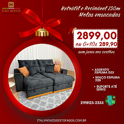 Retratil Reclinável Pleno 230m