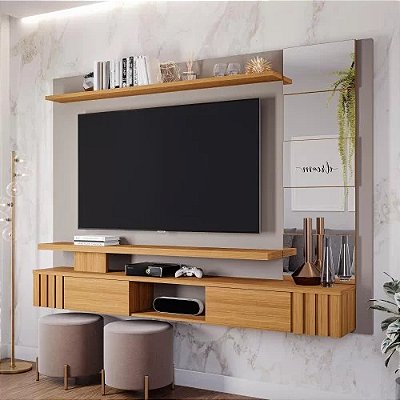 Home Suspenso Murano 100% MDF Tv até 65" - Permóbili