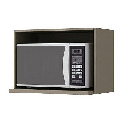 Aéreo Microondas 60cm Connect 100% MDF - Henn ÚLTIMA PEÇA