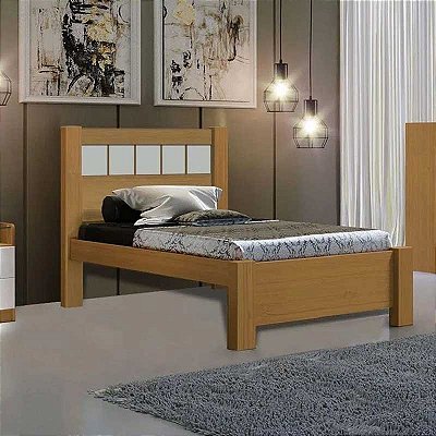 Cama Solteiro Primícia Plus 100% MDF - D Doro