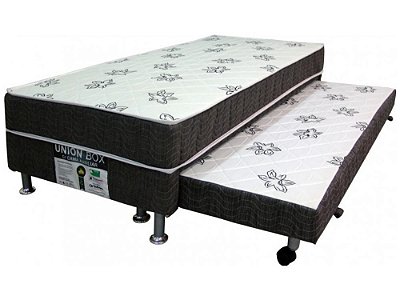 Colchobox Ortopédico com Auxiliar Union até 80kg - Ortobom