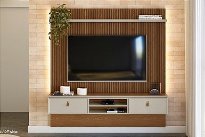 Painel Home Authentique 1.80m Tv até 75" - Linea Brasil