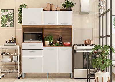 Kit de Cozinha Harmonia 1.33m - Demobile