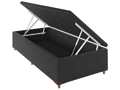 Base Box Baú Prime luxo Solteiro - SE Movelaria