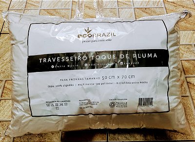 Travesseiro Toque de Pluma Eco Brasil-SR