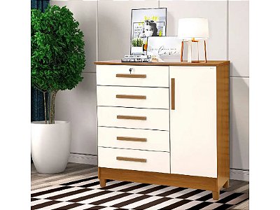 Cômoda Vitória 5GV e Sapateira - Rud Rack
