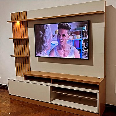 Home Theater  Ripado Maceió 2.00m TV Até 65"  com LED