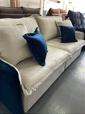 Sofá Cama Retrátil Blog 2.20m - Innove Estofados