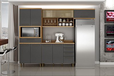 Cozinha New Tarantela 4 peças - Valdemoveis (tr)