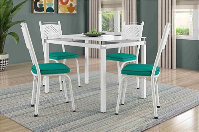Mesa Malva Tampo Vidro 1.07x0.73- Artefamol