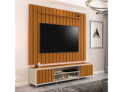 Rack com painel Brise 1.80m Tv até 75" - Edn Móveis