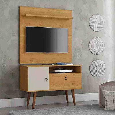 Rack com painel Yan Tv até 32"- Patrimar Rf