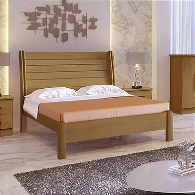 Cama Casal Queen Esmeralda MDF - D' doro Srld
