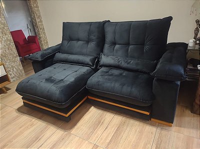 Retrátil e reclinável Ibis 2.30m D33 Molas ensacadas - Vivaz