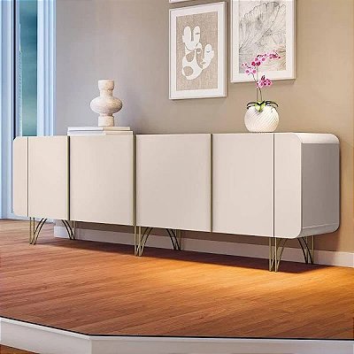 Buffet Salluti 2,20 Off White - HB Moveis