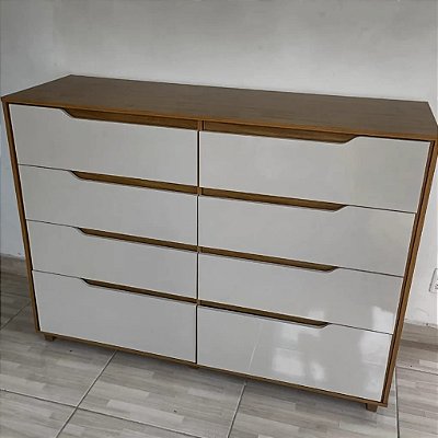 Cômoda Georgia 8 gavetas - Moval