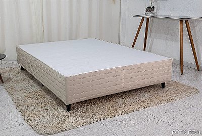 Base Box Casal Topázio 138x188x39- Rondomóveis