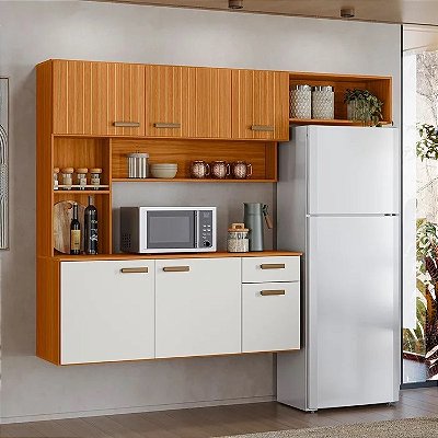 Cozinha Suspensa Manu Larg. 1.80m - Poliman