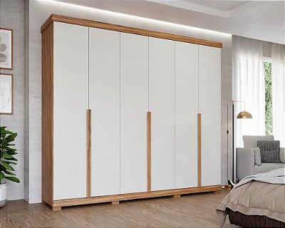 Roupeiro Guarapari 100% MDF 2.67m - Panan