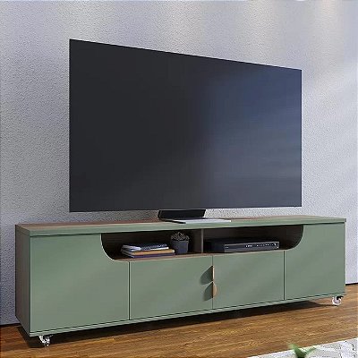 Rack Bancada Santorini 2.00m para Tv até 75” - Colibri