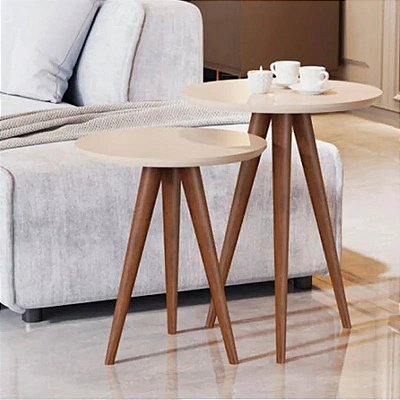 Conjunto Mesa de Apoio 8003 Luxo - JB Bechara