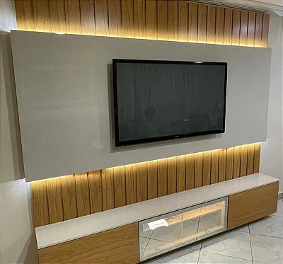 Home Soberano Reflecta 2.60m com LED Tv até 85 - Gelius