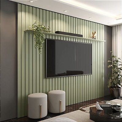 Painel Ripado até 75″ Supremo 1.8m - Patrimar