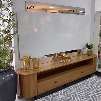 Home Creta TB303E 100% MDF 2.20m Tv até 65 - Dalla Costa