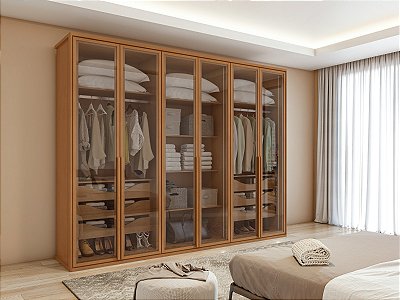 Roupeiro Closet Solaris 2.75m - Lopas