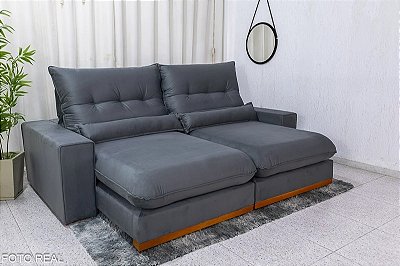 Retrátil Reclinável Sparta 2.30m D33 e Molas Ensacadas