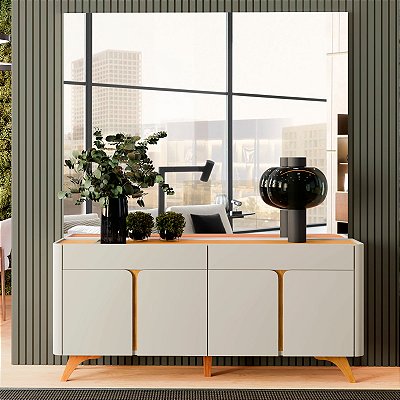 Buffet Arcus Off White/Naturale 1.72m - Mavaular