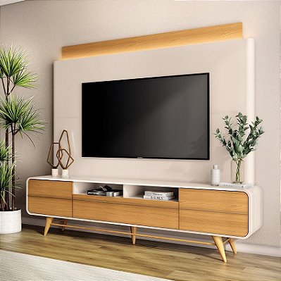 Home Theater Nobre 2.20m Tv até 85 - HB Móveis
