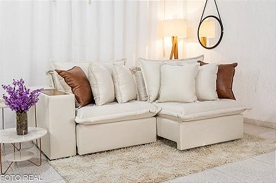 Sofá Cama Tebas 2,36m  – INNOVE ESTOFADOS