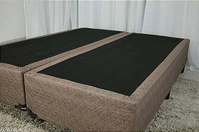 Base Box Queen Bipartida Coimbra 158x198x43-Umaflex