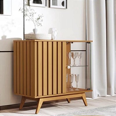 Buffet Açai Luxo Ripado com 2 Portas larg. 0.92m - JB Bechara