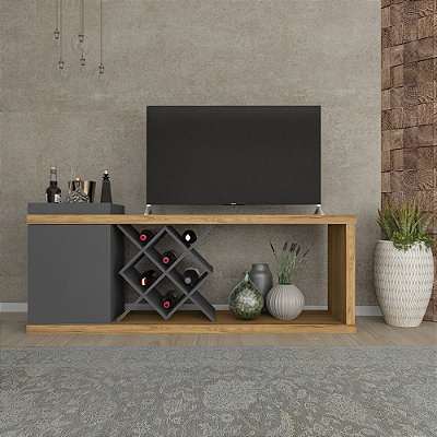 Rack Bar Madrid 1.80m Tv até 60 - Artely