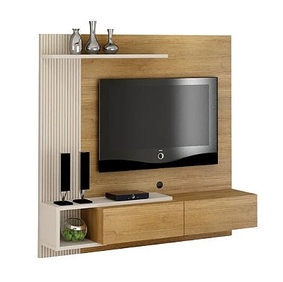 Home Suspenso Los Angeles 1.60m  para TVs até 60 polegadas - Valdemoveis