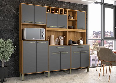 Kit de Cozinha Milano 2.18m - Fiorello