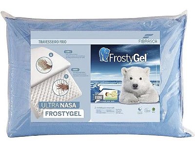 Travesseiro Nasa Super Frostygel 40x60 Fibrasca