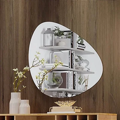 Espelho Decorativo Dallas Cinamomo - Cel Móveis