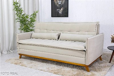 Sofá Cama Lotus larg. 1.93m Molas Bonnel