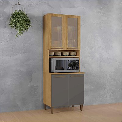 Paneleiro Premium 70cm 4P1G - Arte Móveis