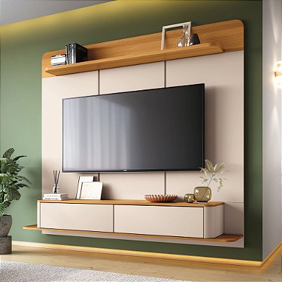 Home Suspenso Galax 02 Portas 1.80m Tv até 70 - HB Móveis