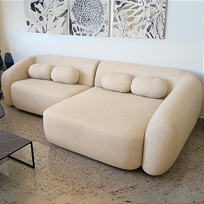 Sofá Living Chelles 3375 2.40m Linho