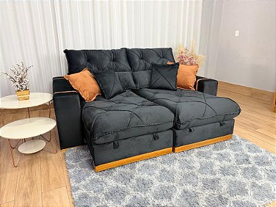 Retrátil e Reclinável Pleno 2.30m D33 Molas Ensacadas