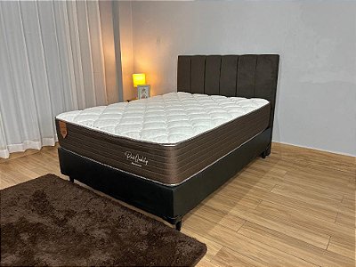 Combo Base +Colchão Pro Quality Molas Ensacadas Casal – 138x188x32