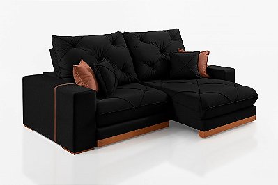 Retrátil e Reclinável Geribá 2.50m D28 Molas Espirais - Idealle